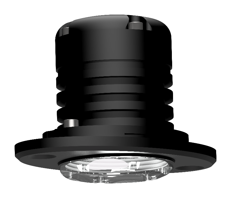6W spreader light, dimmable, 26° reflector (blk) 6W spreader light, dimmable, 26° reflector (blk)
